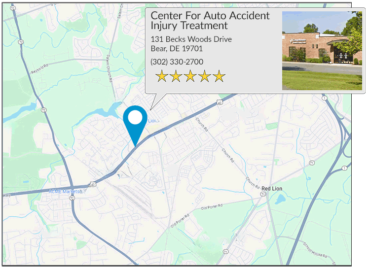 Center For Auto Accident Injury Treatment's location on google map