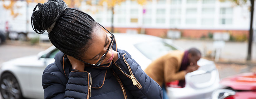 Patient suffering from Pinched Nerve in need of auto accident injury care in Bear