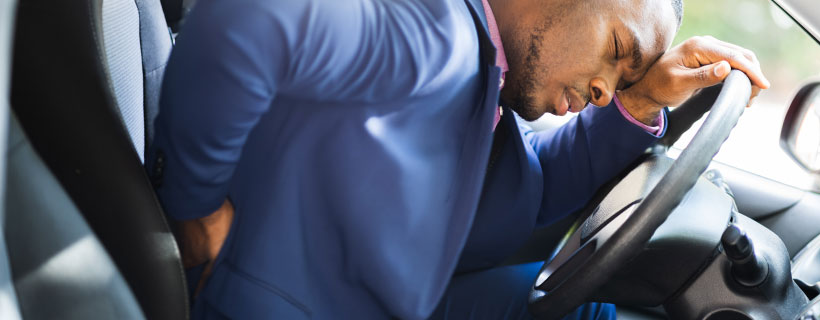 Patient suffering from Sciatica in need of auto accident injury care in Bear